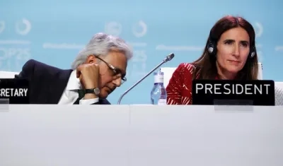 La presidenta de la COP25, Carolina Schmidt.