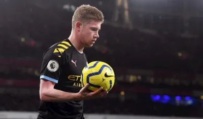 El volante Kevin de Bruyne.
