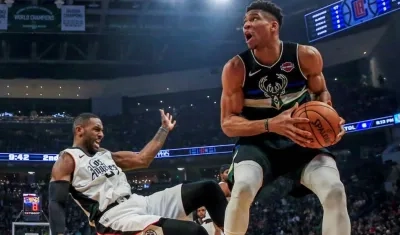 Giannis Antetokounmpo, ala-pívot de los Bucks. 