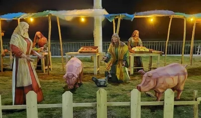 La ‘Villa de Belén’  en el Malecón del Río.