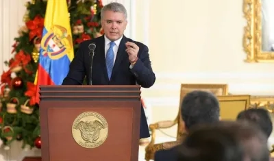 El Presidente de la República, Iván Duque.