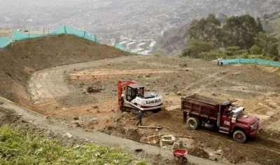 Cementerio en Antioquia.