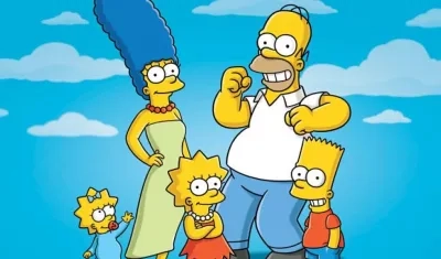 'Los Simpson', serie estadounidense.