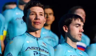 Miguel Ángel López, ciclista colombiano. 