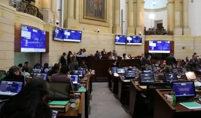 Plenaria del Senado.