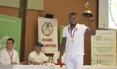 Anthony Zambrano, deportista del año 2019 en el Atlántico.