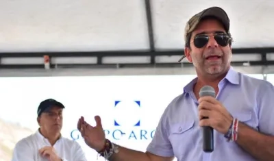 El Alcalde de Barranquilla, Alejandro Char.