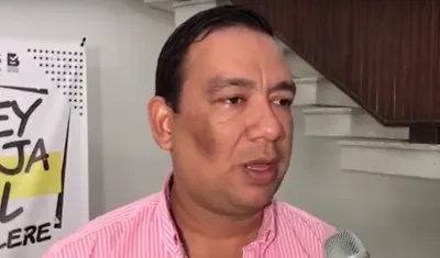 El Alcalde de Pedraza, Gustavo Osorio Osorio.