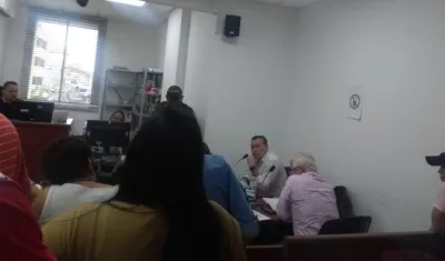 Audiencia a Tomás Maldonado por crimen de Brenda Pájaro.