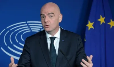 El presidente de la FIFA, Gianni Infantino.
