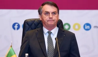 El presidente de Brasil, Jair Bolsonaro.