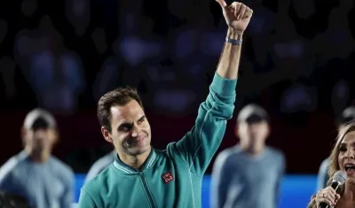 El suizo Roger Federer.