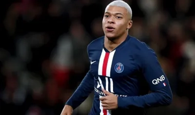 El delantero Kylian Mbappé.
