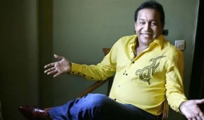 Diomedes Díaz, cantante vallenato.