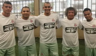  Alberto Gamero jugó el partido de las estrellas organizado por Jaime Britto.