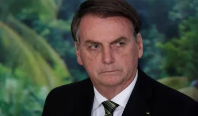 Jair Bolsonaro, presidente de Brasil.
