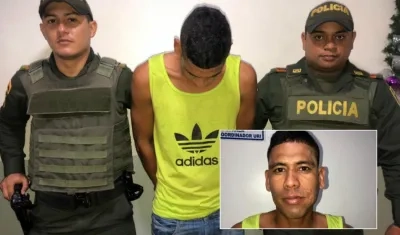El presunto homicida capturado