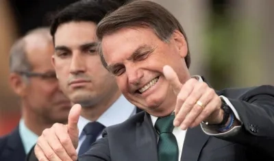 El presidente brasileño, Jair Bolsonaro.