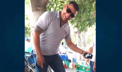 John Gómez Martínez, la víctima.