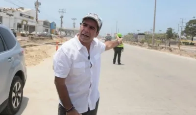 El Alcalde de Barranquilla, Alejandro Char.