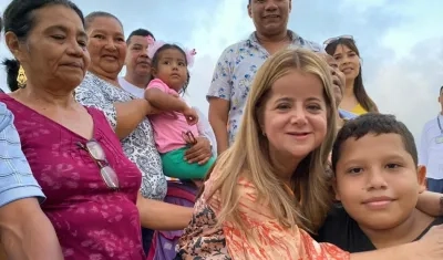 La Gobernadora electa, Elsa Noguera.