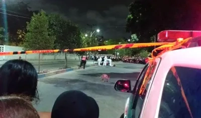 Lugar de los hechos.