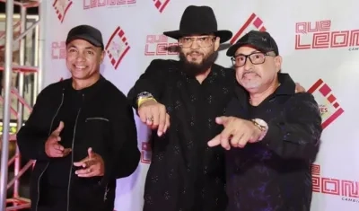 DJ Negro, DJ Eric y DJ Playero, integrantes de 'Los Fathers del Reggaeton'.