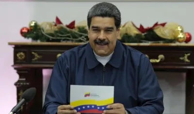 El presidente de Venezuela, Nicolás Maduro.