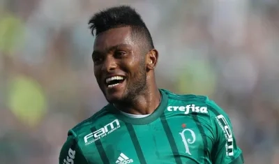 Miguel Ángel Borja, delantero colombiano. 