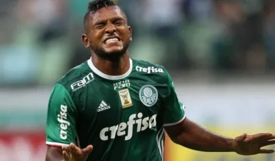 El delantero Miguel Ángel Borja.