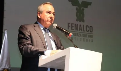 El director de Fenalco Antioquia, Sergio Ignacio Soto.