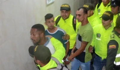 Alias 'Pipe Bareta', alias 'Luchito' y alias 'El Negro'.