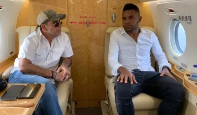 Alejandro Char y Miguel Ángel Borja. 