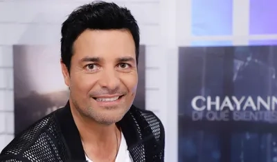 La cantante Chayanne.