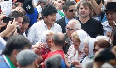 El expresidente de Bolivia, Evo Morales.