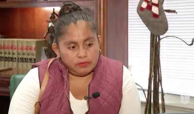 La guatemalteca Julia María Tomas.