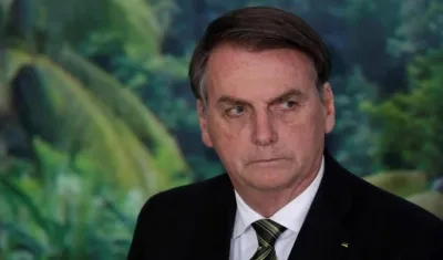 El presidente de Brasil, Jair Bolsonaro.