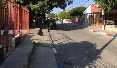 Lugar de los hechos.