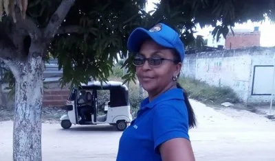 La docente, Lonelis Del Carmen Vanegas Herrera, asesinada en Malambo.