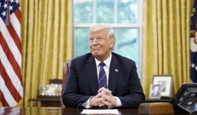 Donald Trump, presidente de los Estados Unidos.