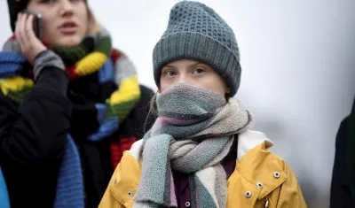 La activista sueca Greta Thunberg.