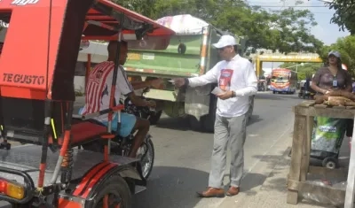 Benjamín Collante Fernández, Director Regional del ICBF.