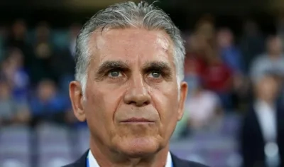 Carlos Queiroz, técnico portugués. 