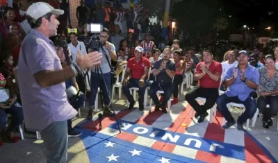 El Alcalde Alejandro Char.