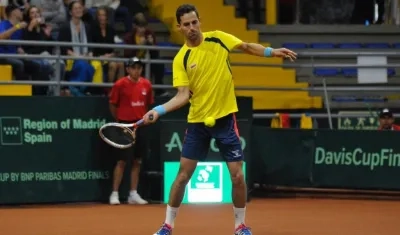Santiago Giraldo, tenista colombiano. 