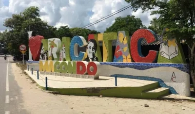 Monumento en el municipio de Aracataca.