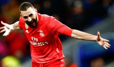Karim Benzema, delantero francés. 