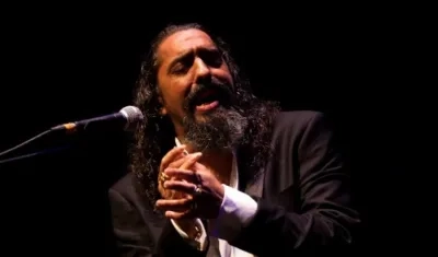 El cantante español Diego el Cigala,