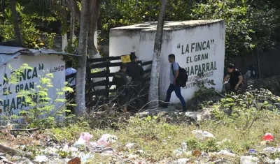 Los hechos ocurrieron  en esta Finca el gran Chaparral