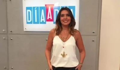 La presentadora Mónica Rodríguez.